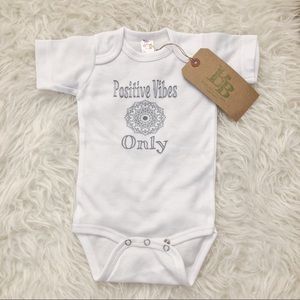 Positive Vibes Only Onesies by Broke Bros